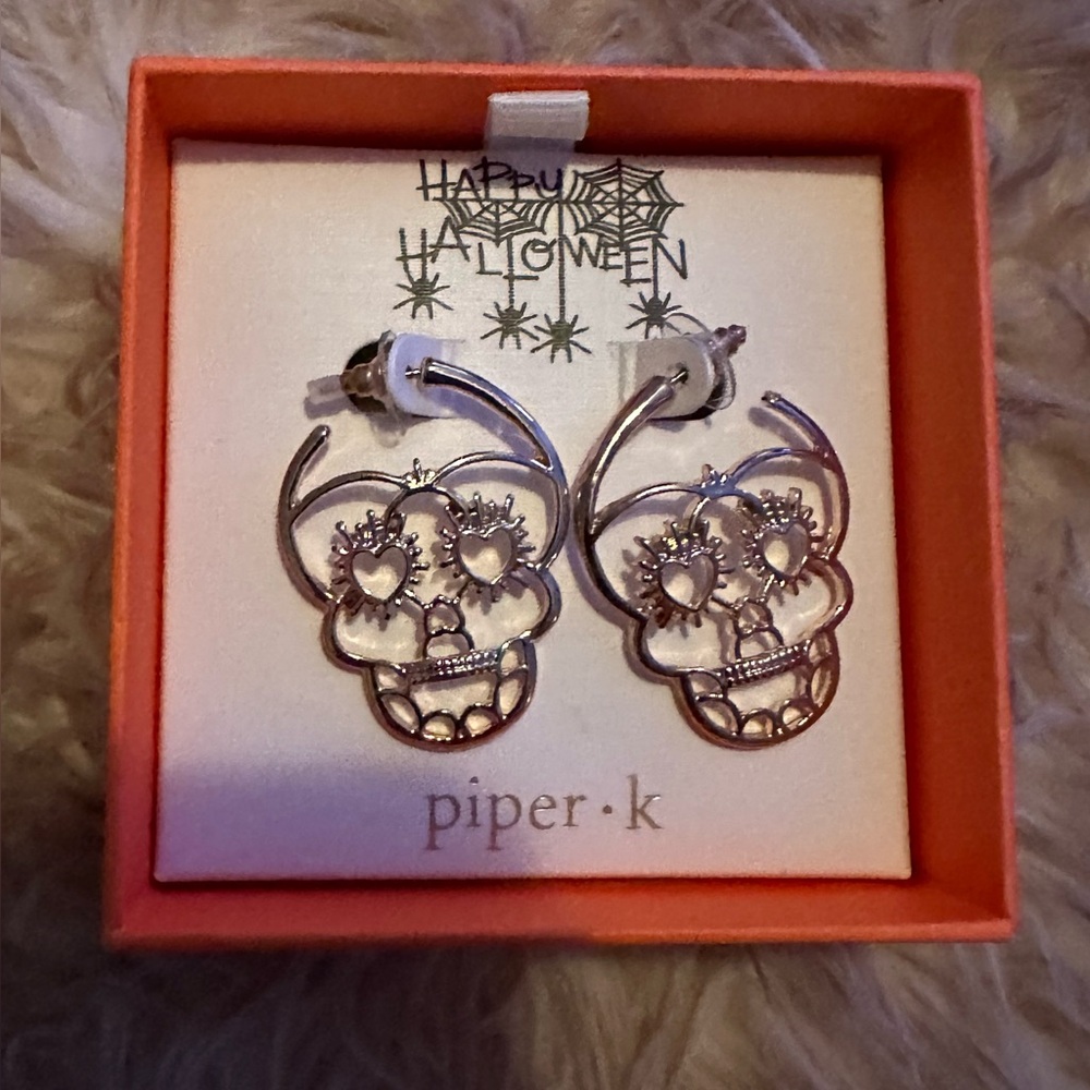 Piper• K Sugar Skull Earrings